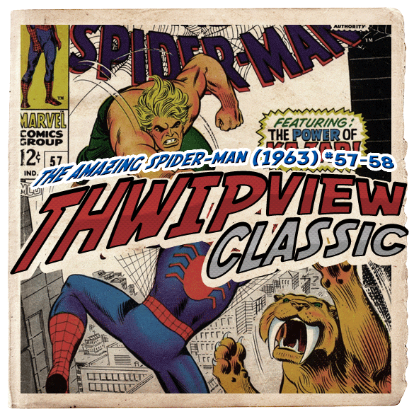 Thwip View Classic 060 - The Amazing Spider-Man (1963) #57-58 episode artwork