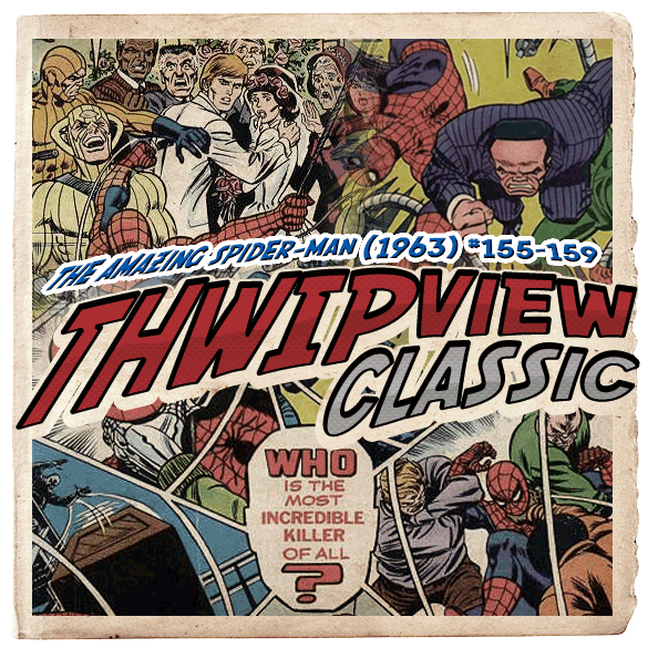 Thwip View Classic 110 - The Amazing Spider-Man (1963) #155-159 episode artwork