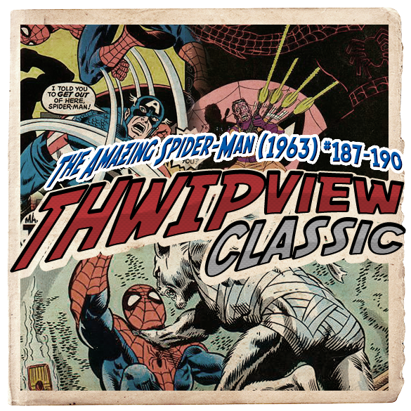 Thwip View Classic 145 - The Amazing Spider-Man (1963) #187-191 episode artwork